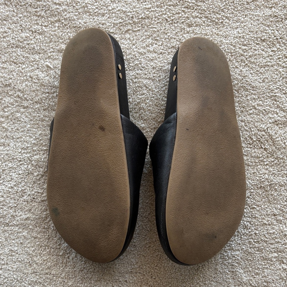 beek Black Leather Women's Mules - Picture 5 of 5